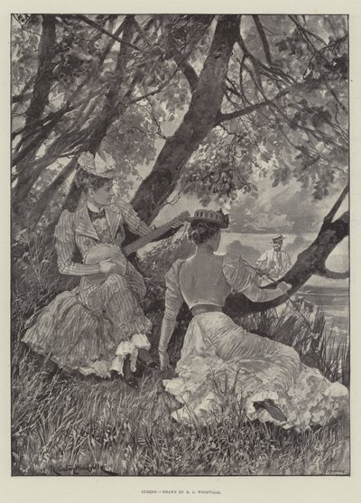 Sirenas de Richard Caton Woodville junior